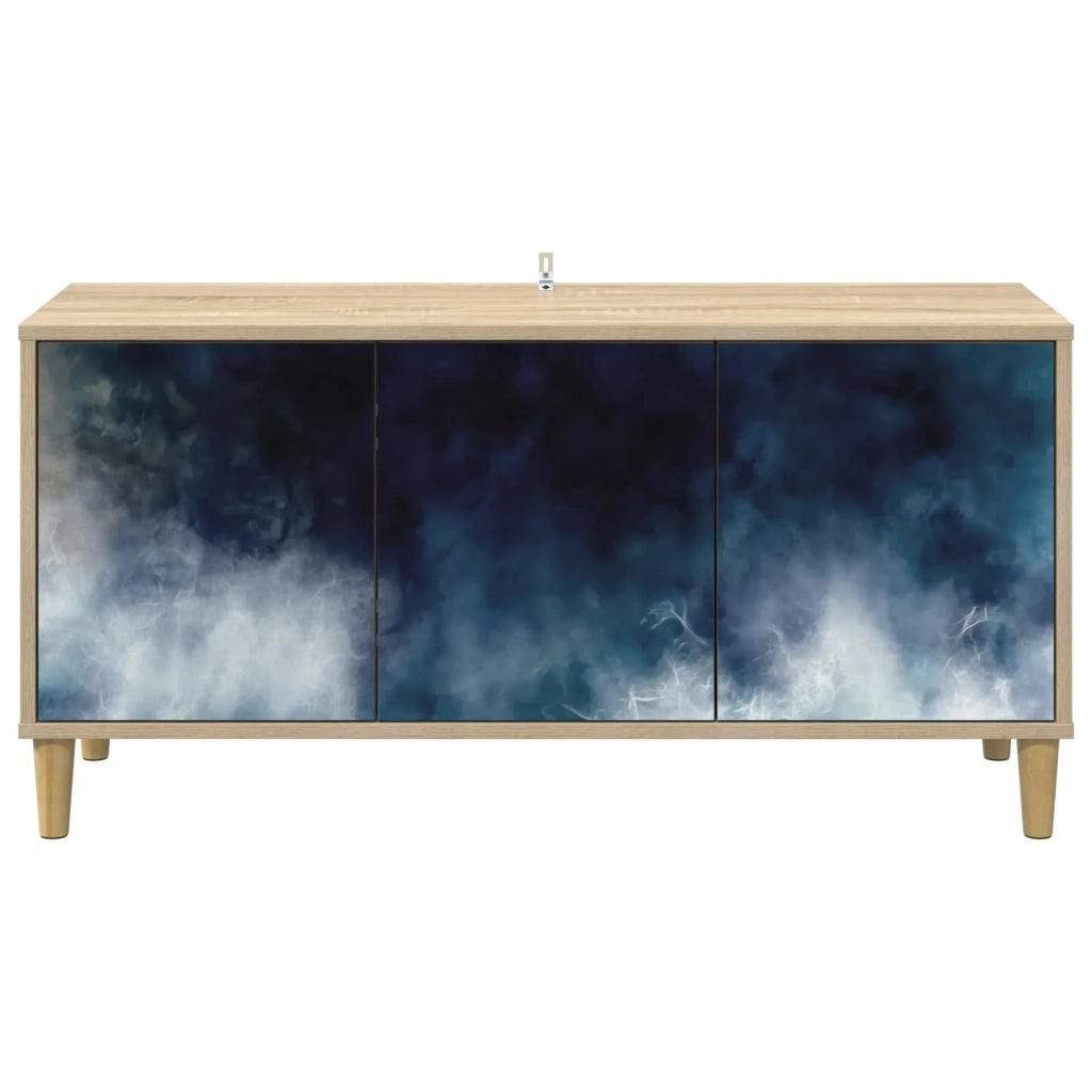 Mobile TV RAALTE 102 x 33 x 50 cm Sonoma Legno ingegnerizzato 8007072
