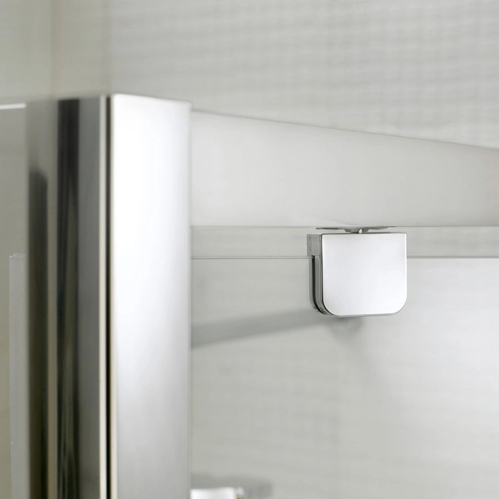 Box Doccia 90x80 AP. 80 CM H198 stampato C mod. Cristal Duo 2 Ante