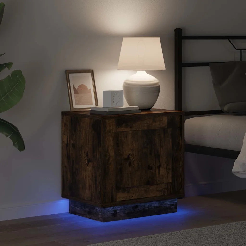 Armadio da Notte Rovere fumé 44 x 34,5 x 45 cm 869570