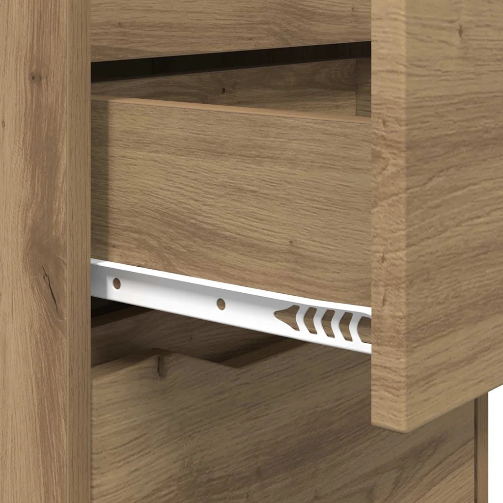 Comodino Rovere artigianale 40 x 30 x 467 cm Legno multistrato 888925