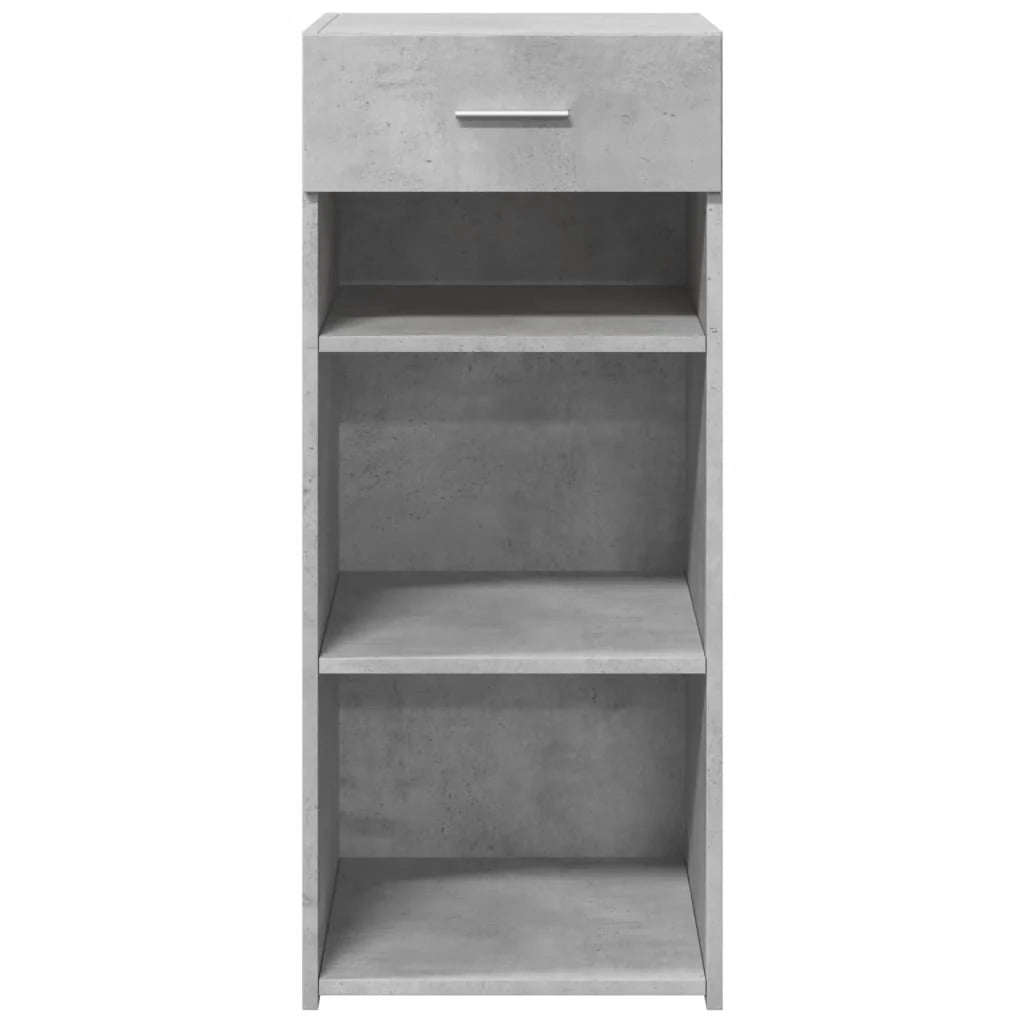Buffet credenza cassettiera armadio mobile contenitore organizer per cucina soggiorno salotto 40 x 42,5 x 93 cm legno ingegnerizzato grigio 02_0031938