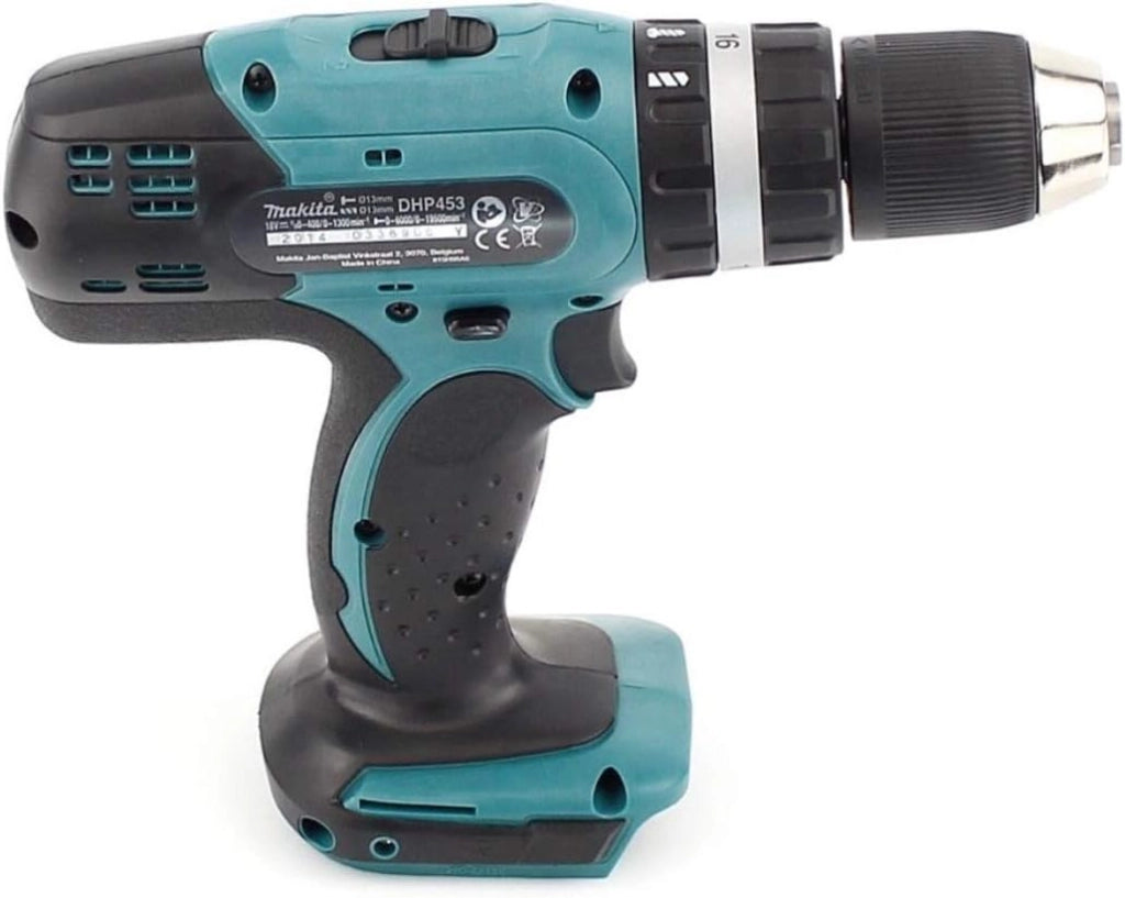 DHP 453 ZJ - Trapano avvitatore a percussione senza fili, 18 V 42 Nm, in scatola Makpac, senza batteria e caricabatterie
