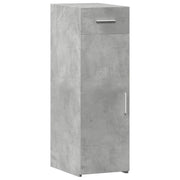 Credenza | Madia | Buffet da pranzo | Armadio da pranzo Grigio Cemento 30x42,5x93 cm in Legno Multistrato
