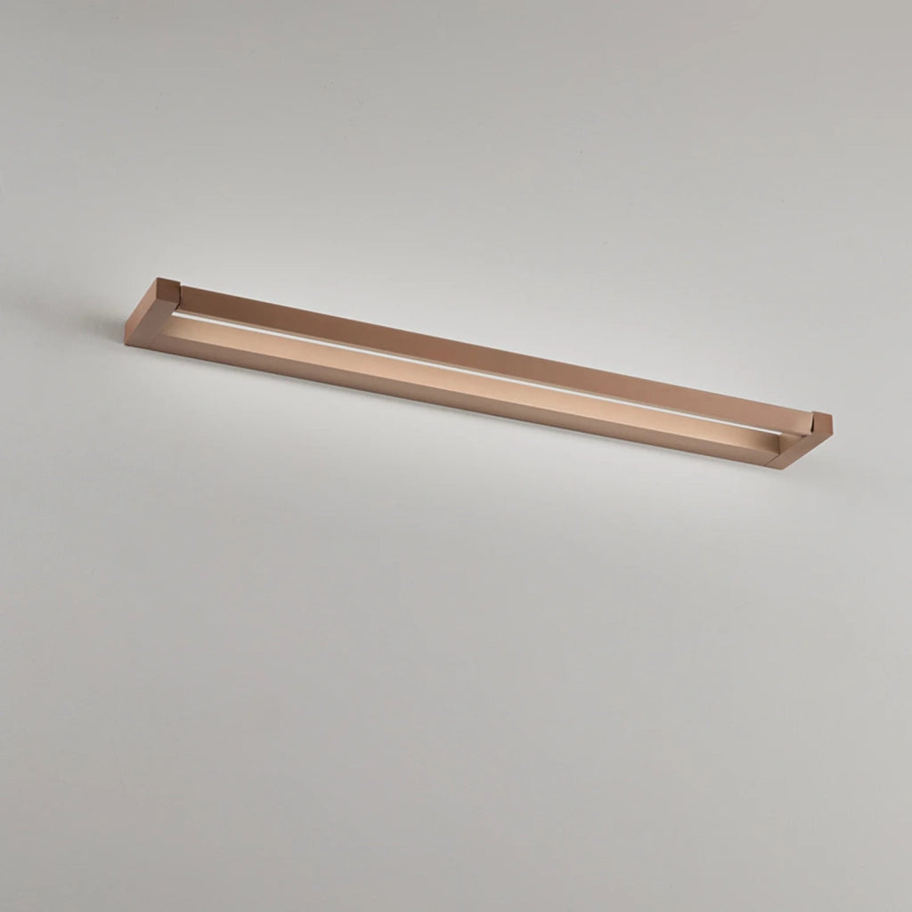 Applique Moderna Slim Metallo Marrone Led 24W Dimmerabile Ip20