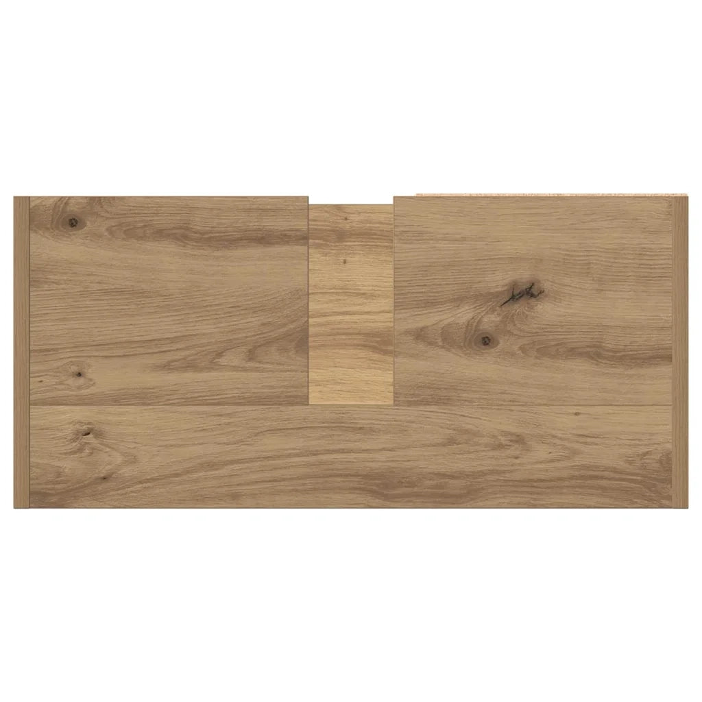 Mobile da Bagno con porta Rovere artigianale 63 x 29 x 55 cm 869213
