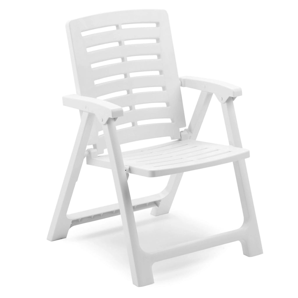 Wadley, Sedia da Esterno una Sedia Made in Italy, Bianco