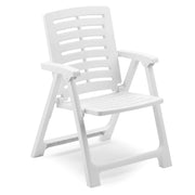 Wadley, Sedia da Esterno una Sedia Made in Italy, Bianco