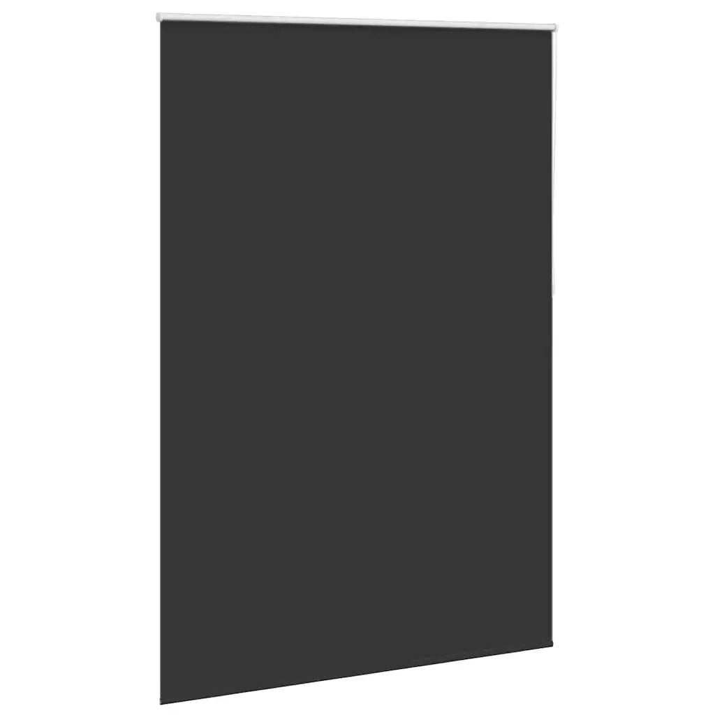 Tenda a rullo oscurante 144,4x230 cm Tessuto Larghezza 140 cm nero 240174