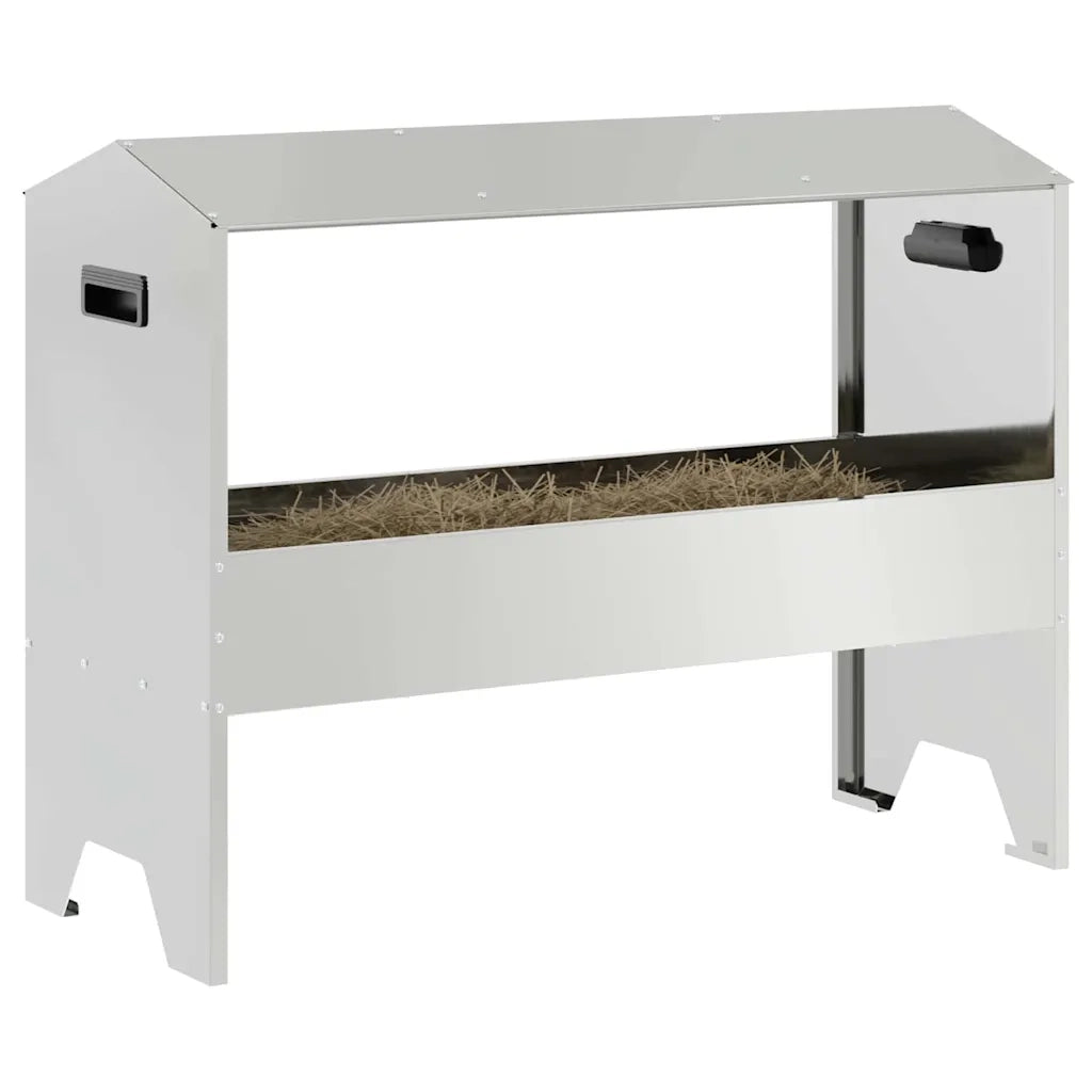 Abbeveratoio per bestiame Argento 79 x 35 x 62 cm CFW8615098