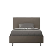 Letto 1 Piazza e Mezzo 120x200 cm Senza Rete Adele Cappuccino