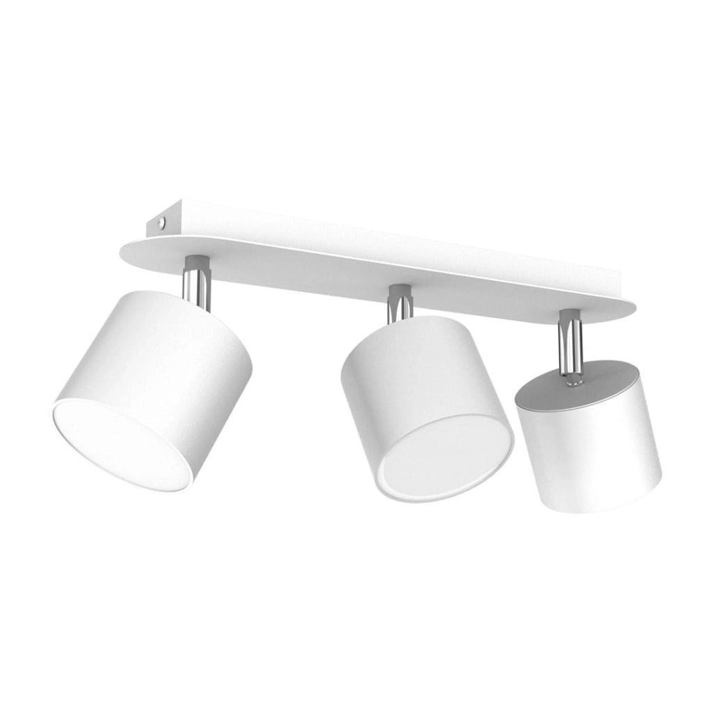 Plafoniera Milagro DIXIE bianca 3 luci LED GX53 20W