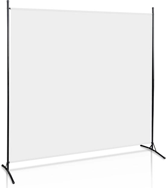 Schiacciatore di Spazio con 1 pannelli - 180 x 180 cm - Divisorio di Giardino Parete opportuno - Beige