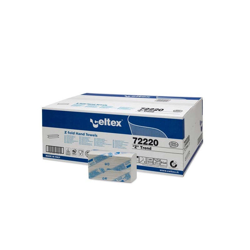 Salviette Cellulosa 2V Piega Z Trend Pz 150 Celtex