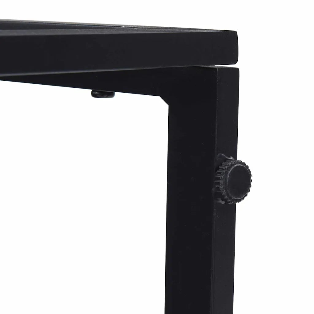 Mobili da Esterno Nero 70 x 70 x 32 cm Metallo CFW8749475