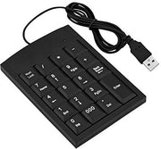 Tastiera Portatile USB Numerica - Mini Blocco Numerico - Ingresso dei Dati Facile - Formato Compatto - Tastiera Antiscivolo - Adatto per...