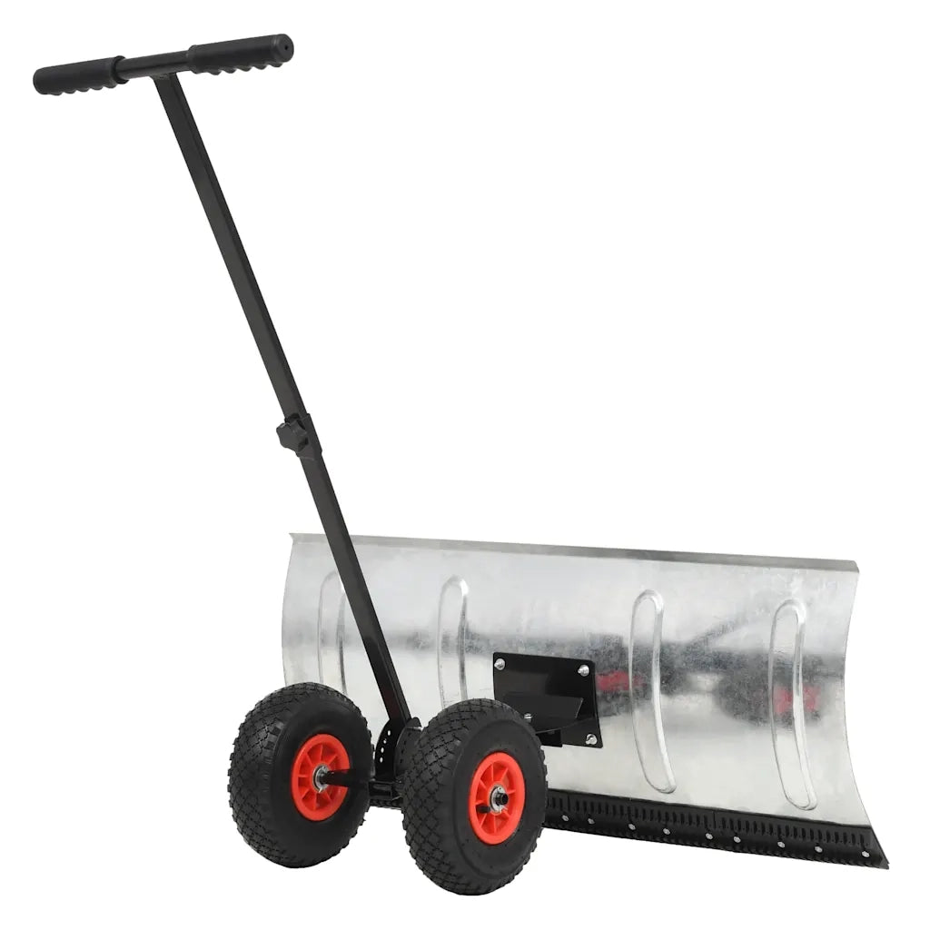 Spazzaneve Manuale con Ruote 100x44 cm 142915