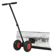 Spazzaneve Manuale con Ruote 100x44 cm 142915