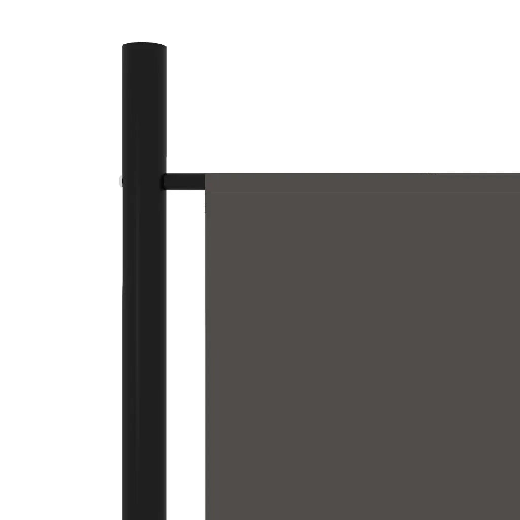 Paravento a 6 Pannelli-Divisorio Antracite 300x180 cm