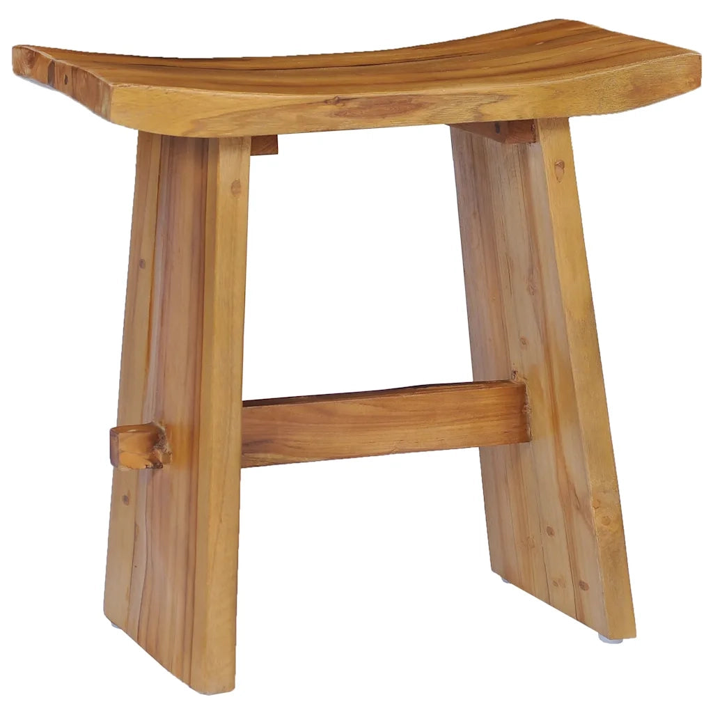 Sgabello in Legno Massello di Teak cod mxl 49040