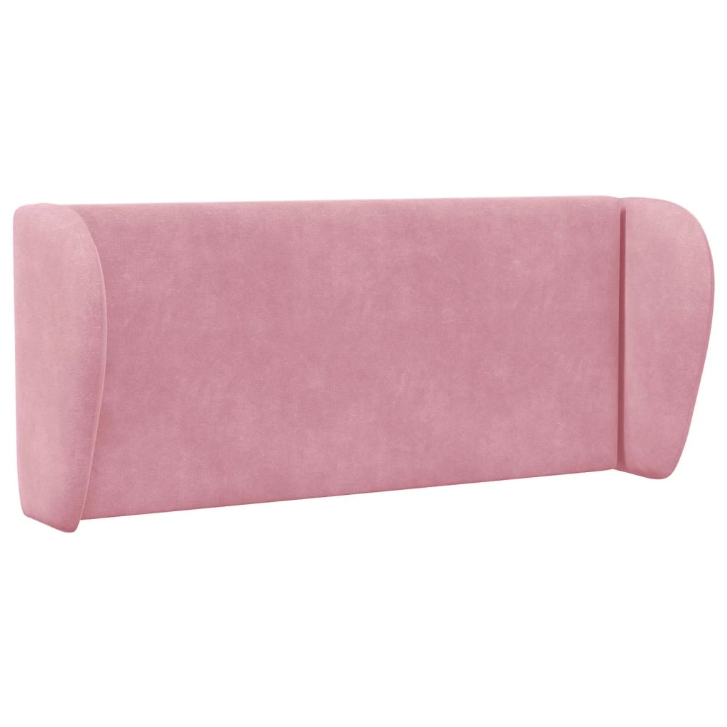 Orecchia della Testata Rosa 40 x 23 x 6 cm Velluto CFW3049667