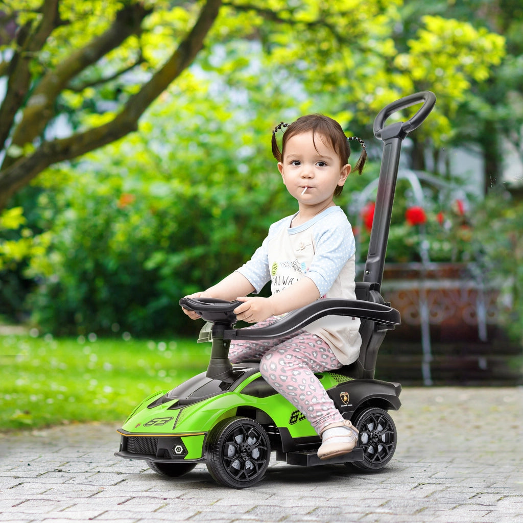 Andatore 2 in 1 per Bambini ¨C zephmum ¨C Verde e Nero 86.5x40x89.5 cm