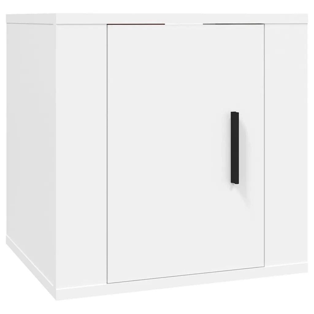 Set di Mobili Porta TV 7 pz Bianco in Legno Multistrato 3188646