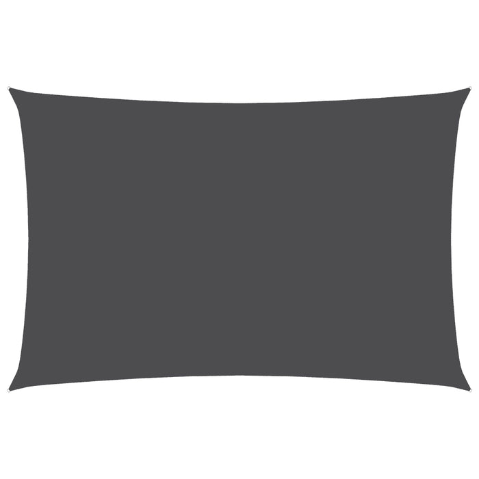 Parasole a Vela Oxford Rettangolare 6x8 m Antracite 135113