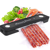 Macchina Sigilla Sacchetti 90W per Alimenti Sottovuoto con 10 Sacchetti