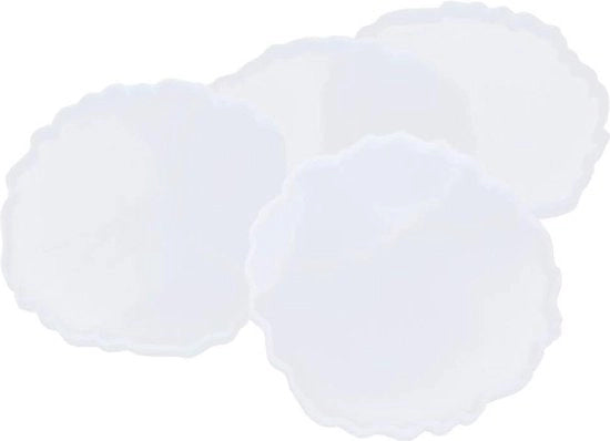 Moldi di silicone soffici per posacenere - set di combinazione di silicone - stampi per posacenere di bricolage - stampi di epossi di cristallo da 4.3~5.5 pollici - Natale - decorazione di tavola.