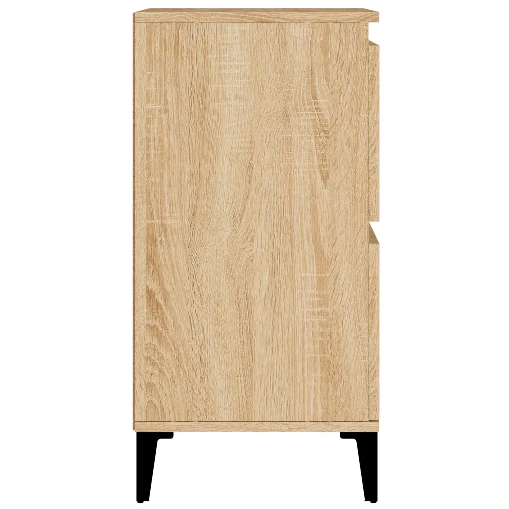 Credenza Rovere Sonoma 60x35x70 cm in Legno Multistrato