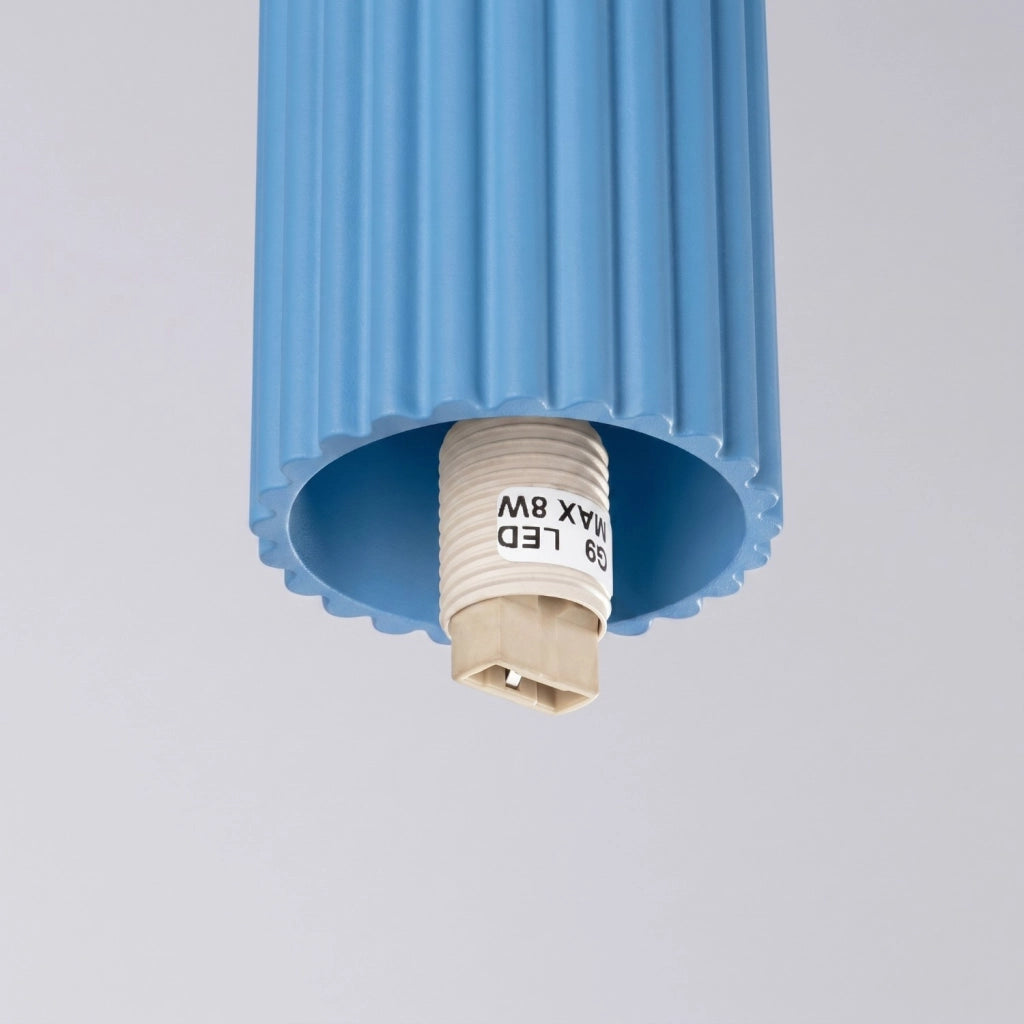 Plafoniera HALO azzurro IP44