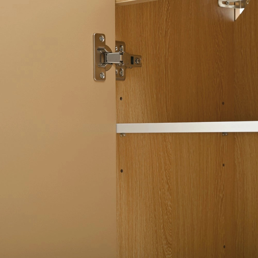 Scarpiera con Ante e Ripiani Regolabili ¨C MINIMAL ¨C Bianco