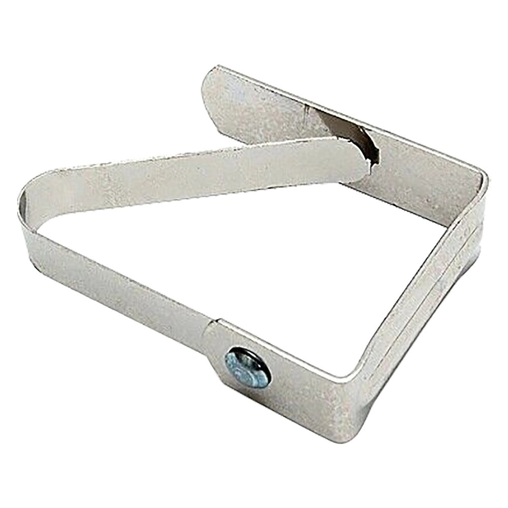 FERMATOVAGLIA A MOLLA mm 40 x 55 inox - blister 4 pz- 12 blister