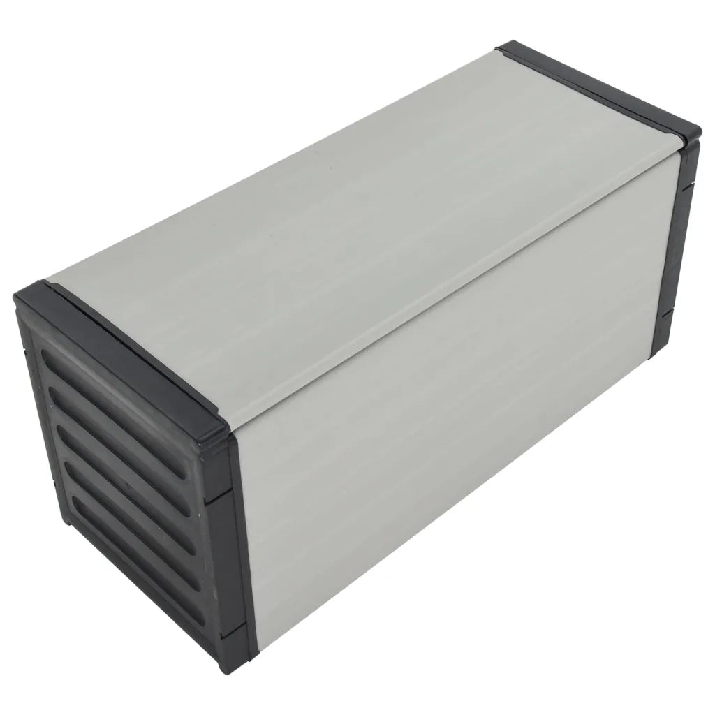Contenitore per Rifiuti da Giardino Grigio 85x34x40 cm CFW7733963
