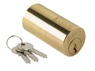 CILINDRO ESTERNO FISSO F5 PER SERRATURE DA APPLICARE 852  ø mm.26x50 (852507)    ISEO