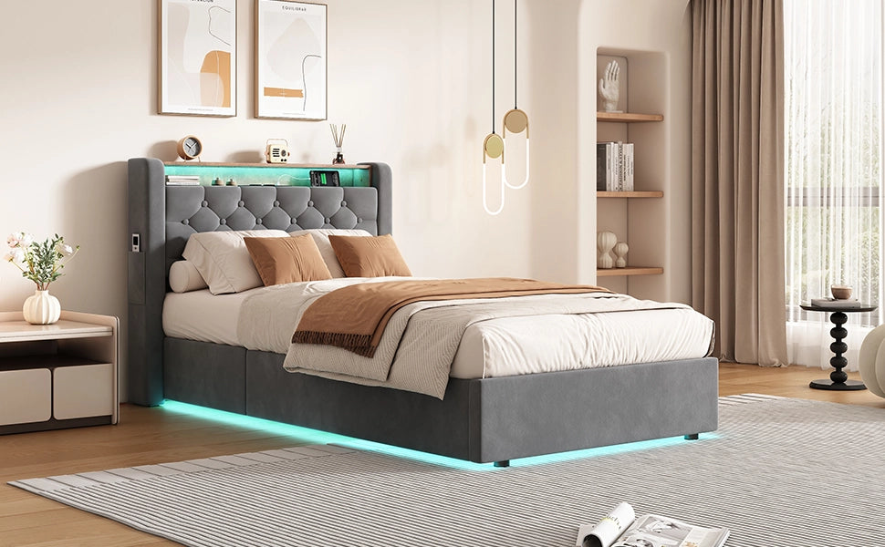 Prodotto 4987-1GU-GREY 90x200 cm; grigio