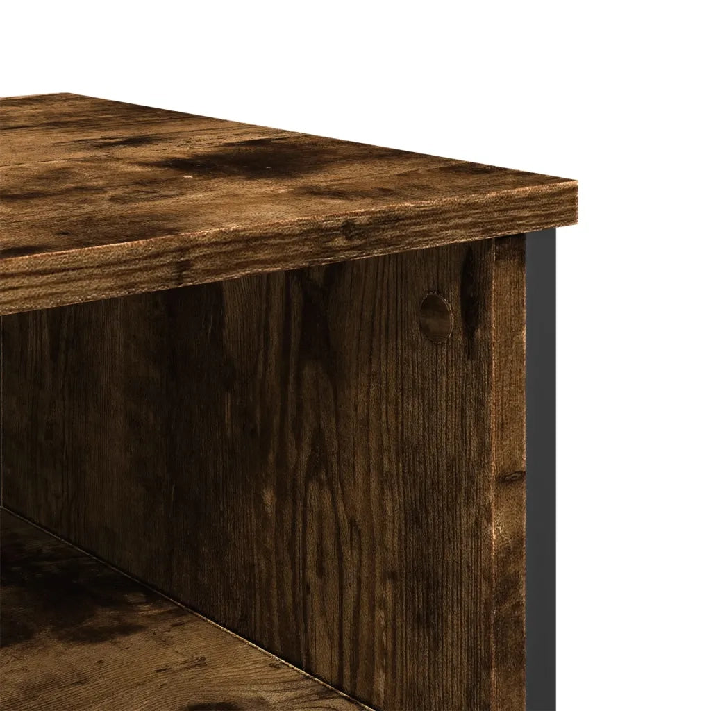 Tavolo Consolle | Tavolo d'Ingresso Rovere Fumo 100x35x74,5 cm in Truciolato