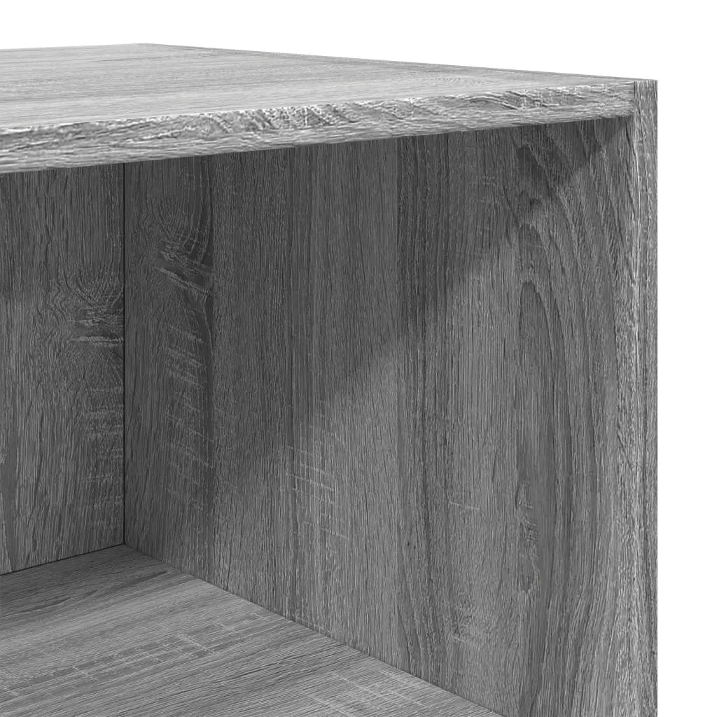 Credenza-Buffet-Armadio da cucina Grigio Sonoma 40x41x185cm in Legno Multistrato