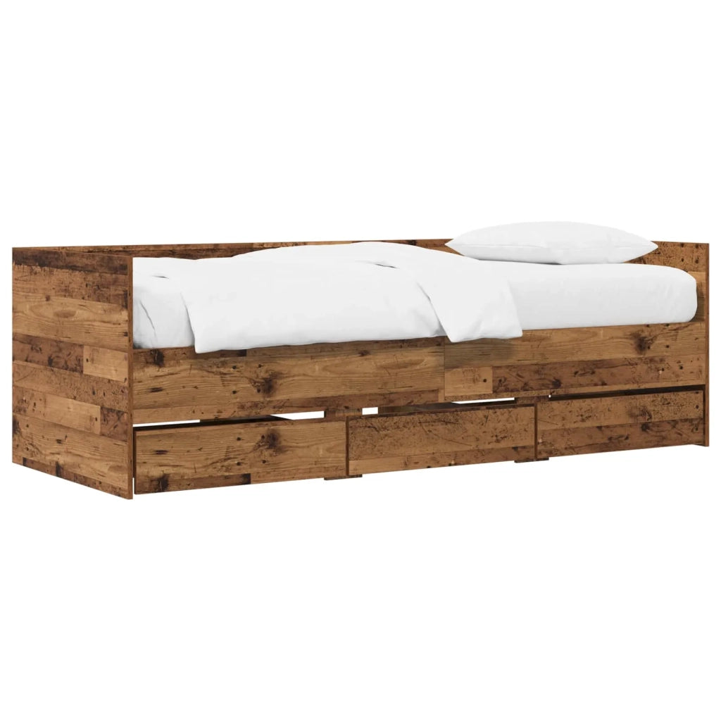 Daybed con cassetto Legno antico Legno ingegnerizzato 3429632