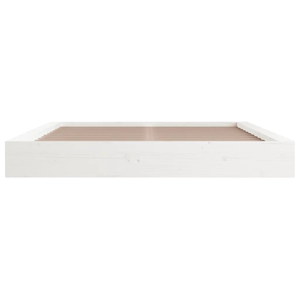 Giroletto Bianco 180x200 cm Super King in Legno Massello 820662