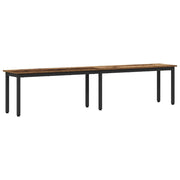 panchina Legno vecchio 200 x 35 x 45 cm Legno multistrato CFW7438447