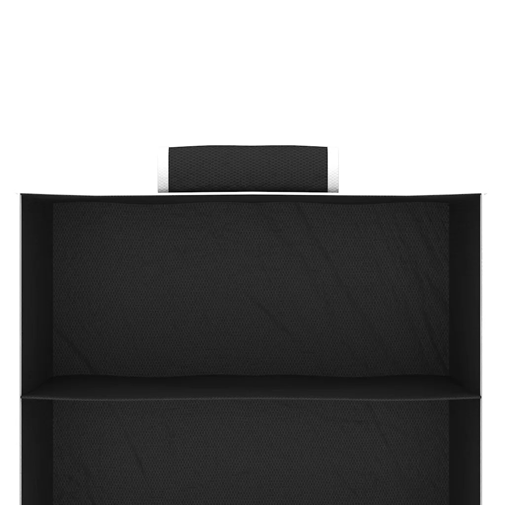 Organizer per Armadio da Appendere con 6 Ripiani 2 pz Tessuto 288325