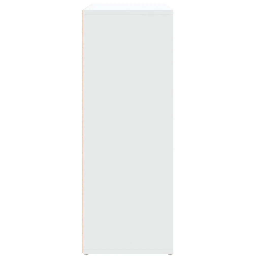 Buffet credenza cassettiera armadio mobile contenitore organizer per cucina soggiorno salotti set da 2 60 x 31 x 84 cm legno ingegnerizzato bianco 02_0036678