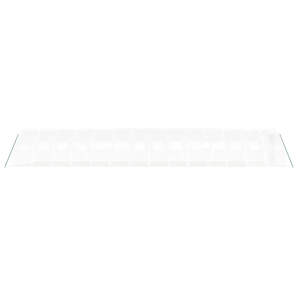 Serra con Telaio in Acciaio Bianco 56 mÂ² 14x4x2 m