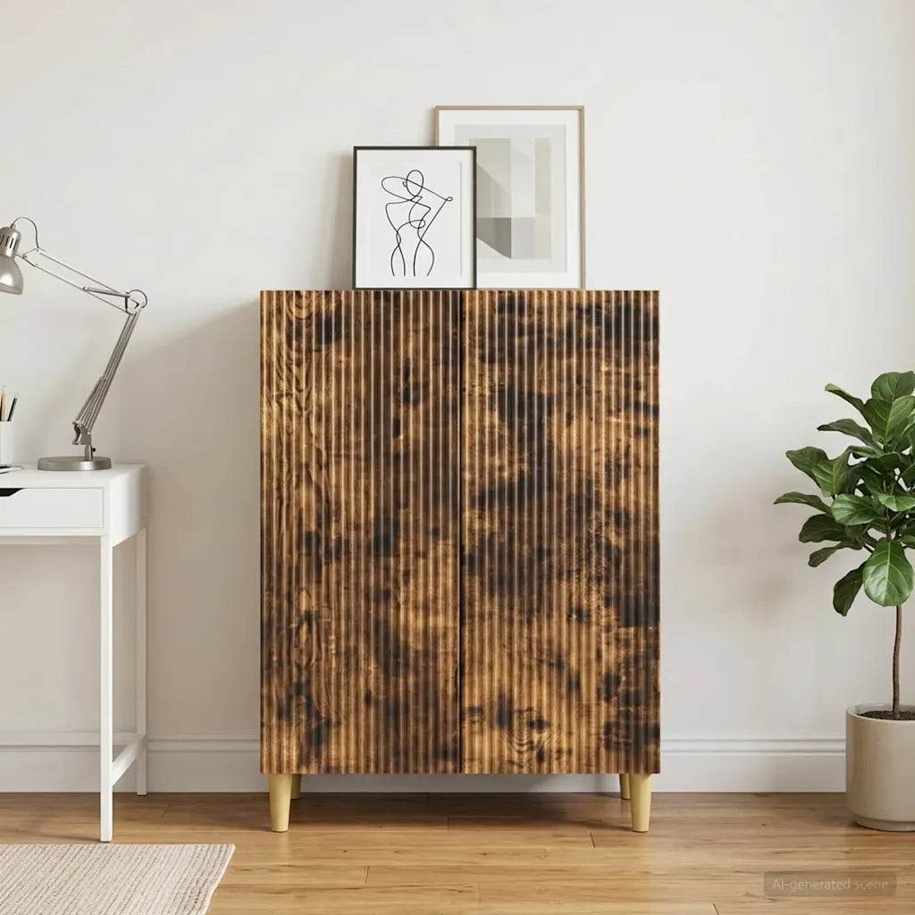 Credenza Rovere Fumo 66 x 34,5 x 90 cm Legno ingegnerizzato 894590