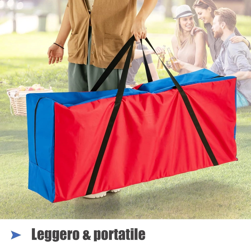 Borsa di Trasporto per Forza 4 Gigante, Borsa per Set Forza 4 con Tracolla Ergonomica e Cerniera Durevole, 120 x 30 x 50cm (Borsa)
