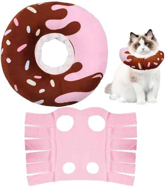 Ademend per Chirurgia - Chirurgica Kraag - Sterilizzabile - Protezione Soft - Collare per Gatti - Adatto per Ospedale - Collare per Chirurgia