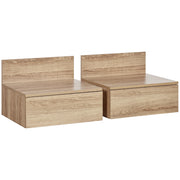Comodino ¨C zephmum ¨C 43x36,5x30,5 cm naturale