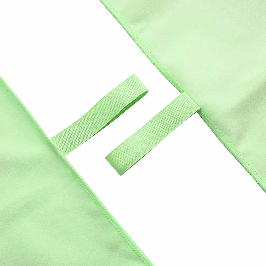 Asciugamani Sportivi 2 pcs Verde 100 x 50 cm