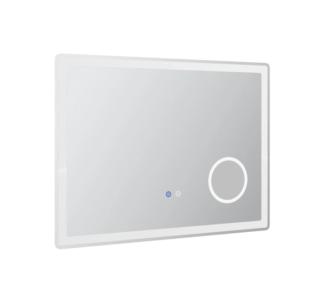 Specchio LED da bagno con ingrandimento 3x e touch